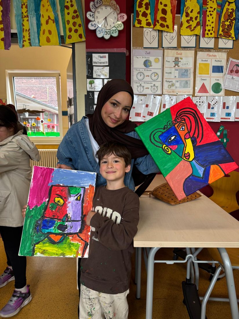 Wir malen wie Picasso