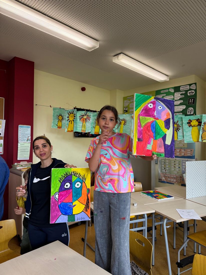 Wir malen wie Picasso