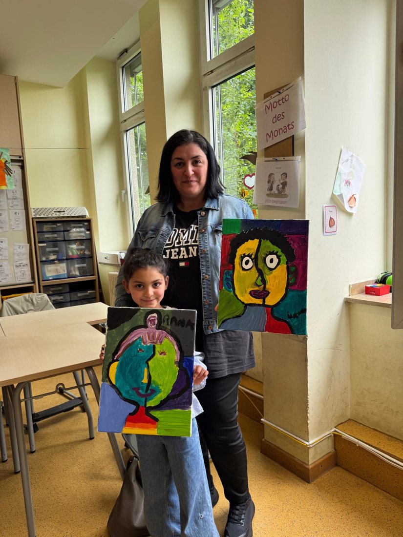 Wir malen wie Picasso