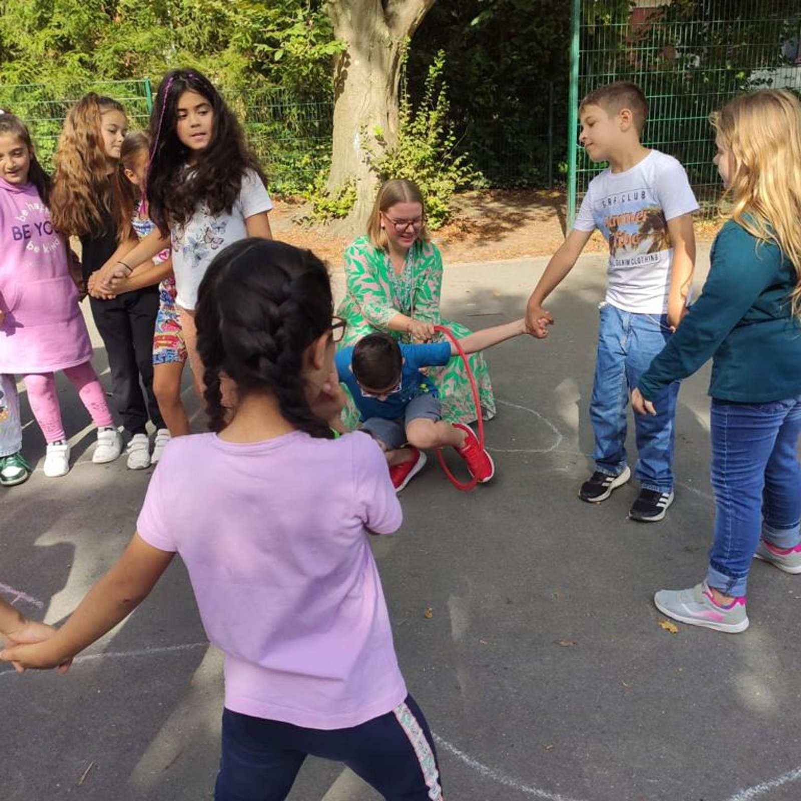Hula-Hoop-Spiel