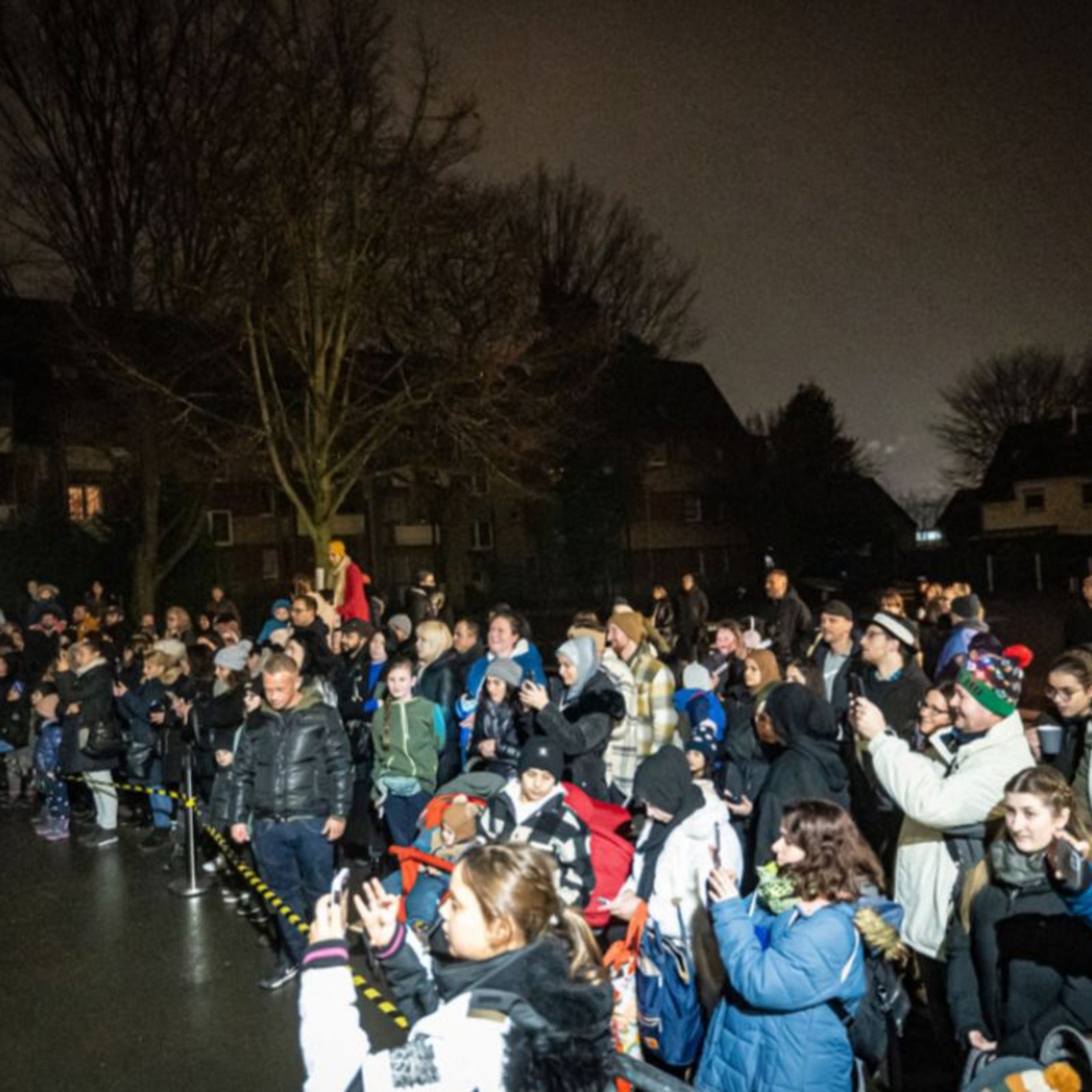 Lichterfest abend Crowd